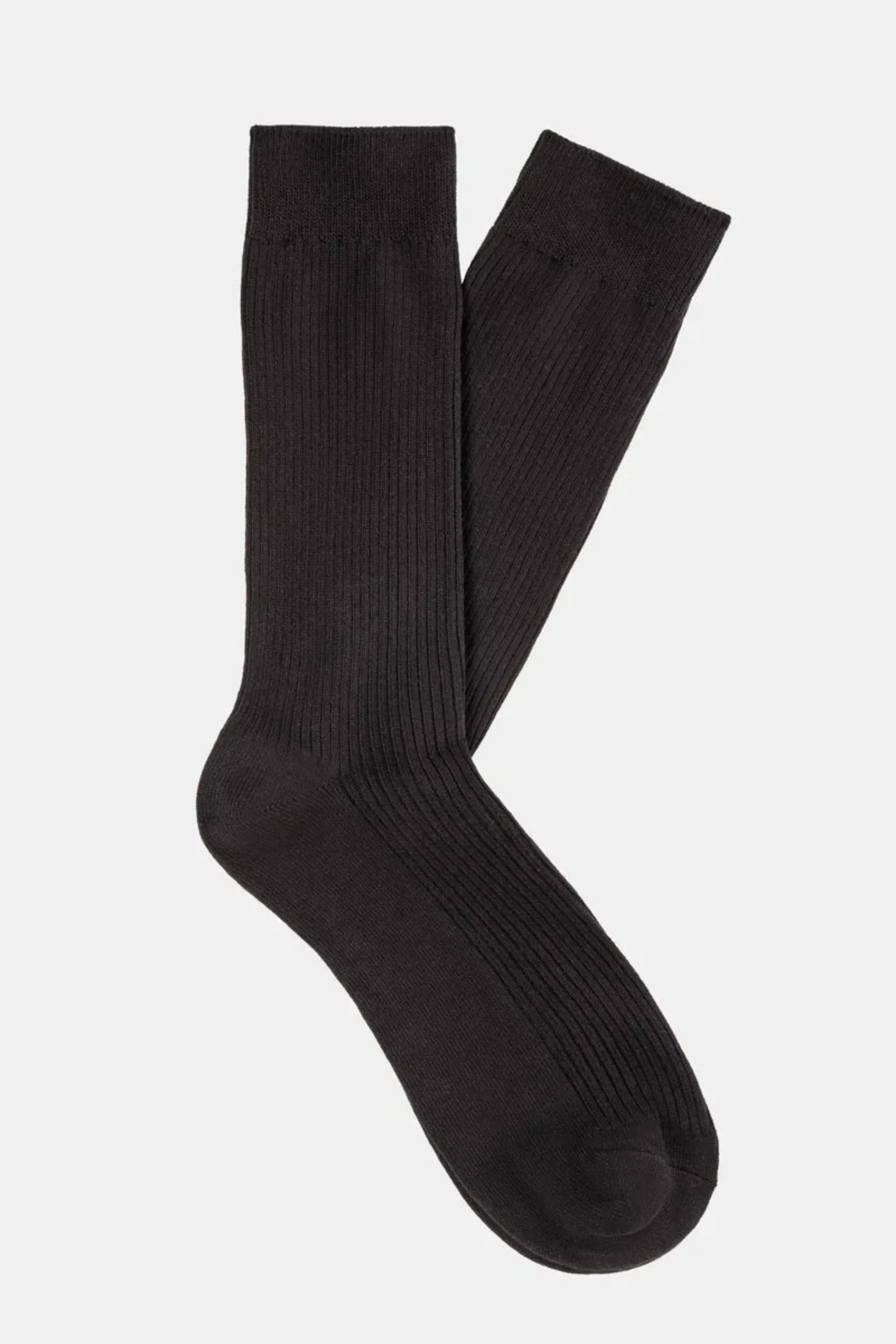 ORBIT RIBBED MID SOCKS
