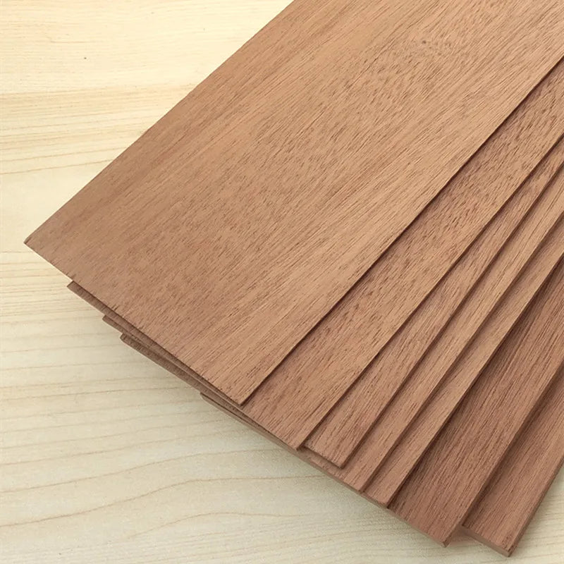 Natural Wood Panel Sapele Architectural Model Thin Wood Veneer DIY Handmade Wood Working Ship Model  Wood Board