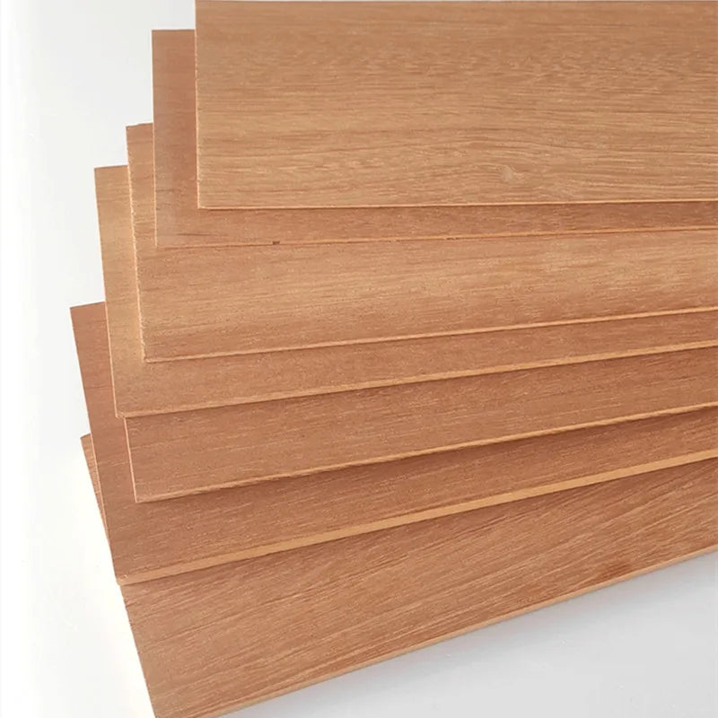 Natural Wood Panel Sapele Architectural Model Thin Wood Veneer DIY Handmade Wood Working Ship Model  Wood Board