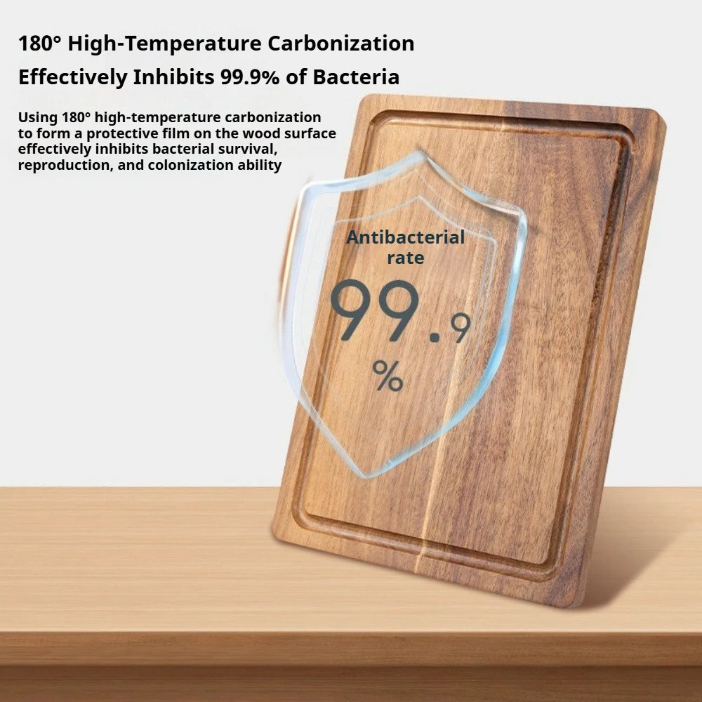 Wood Cutting Boards Wooden Charcuterie Board Double Sided Meat Vegetables Boards Pizza Bread Serving Board Kitchen Accessories
